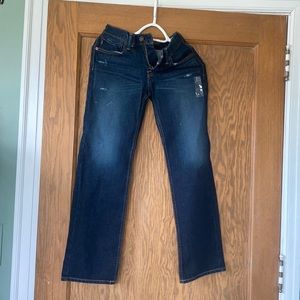 Abercrombie classic straight kids jeans size 14 nwt